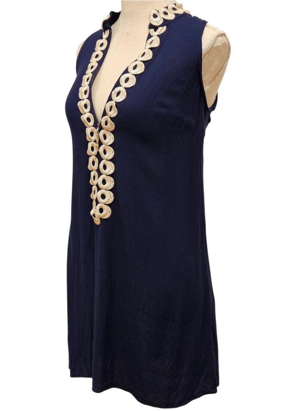 lilly pulitzer navy blue and gold dress | Dresses | Lilly Pulitzer With Charactopia07